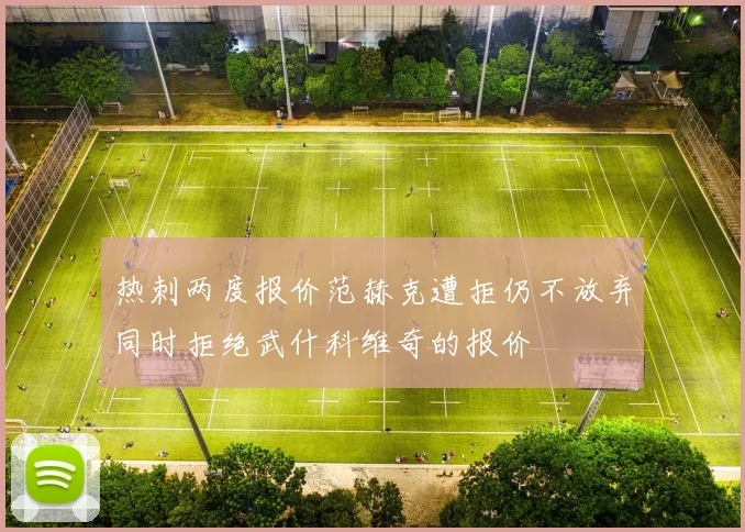 热刺两度报价范赫克遭拒仍不放弃同时拒绝武什科维奇的报价